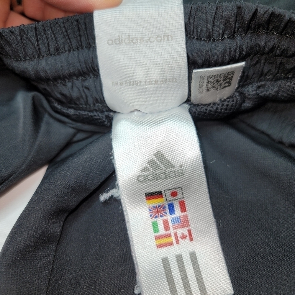 Adidas Youth Red and Black Track Pants Size Small - Picture 6 of 13